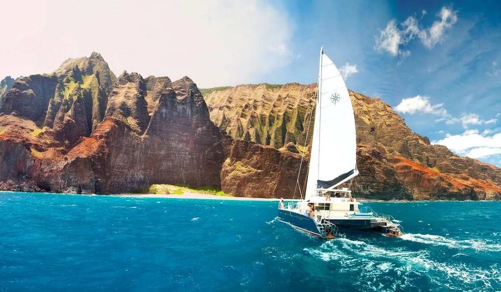 2. Take a Na Pali Coast Boat Tour