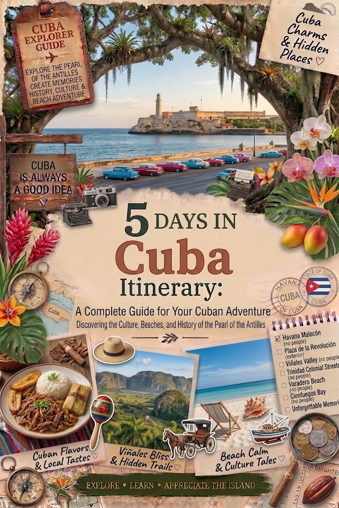 5 Days in Cuba Itinerary: A Complete Guide for Your Cuban Adventure