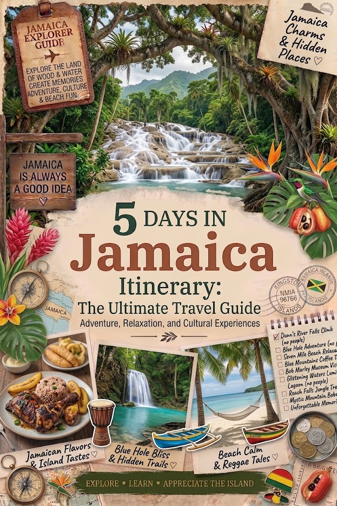 5 Days in Jamaica Itinerary: The Ultimate Travel Guide for Adventure, Relaxation, and Cultural Experiences