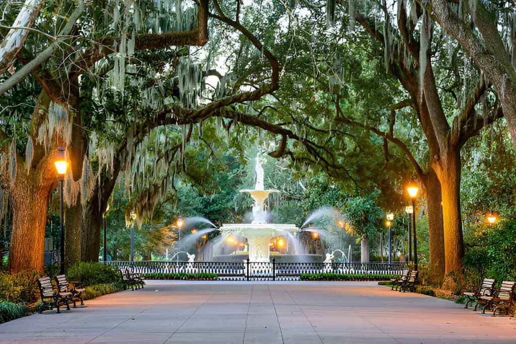 1. Explore Forsyth Park