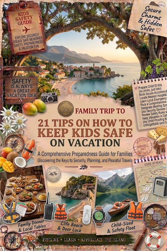21 Tips on How to Keep Kids Safe on Vacation