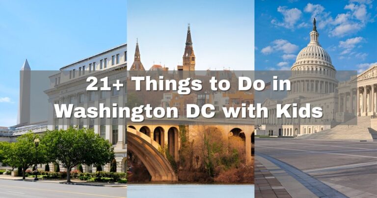 21+ Things to Do in DC with Kids