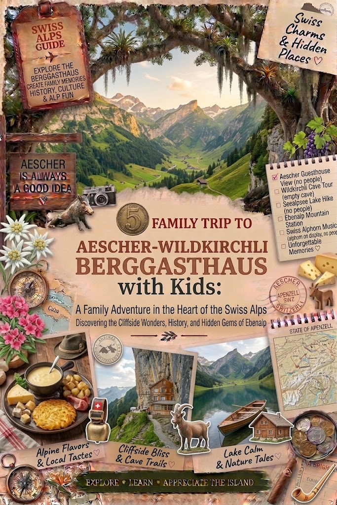 Aescher-Wildkirchli Berggasthaus with Kids: A Family Adventure in the Heart of the Swiss Alps