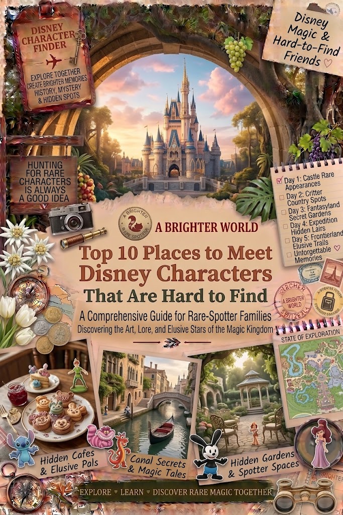 Top 10 Places to Meet Disney Characters That Are Hard to Find