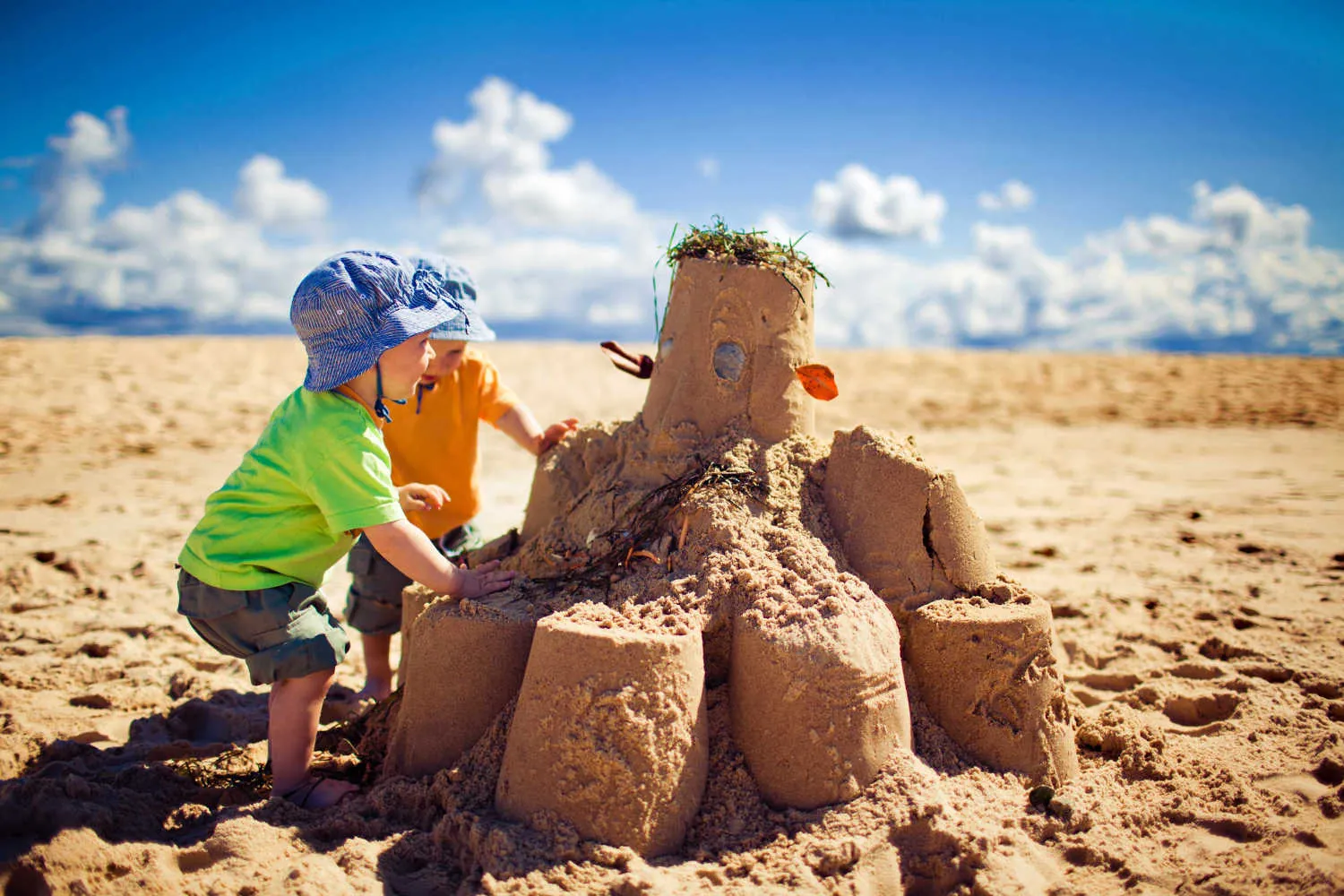 1. Beach Fun and Sandcastle Building