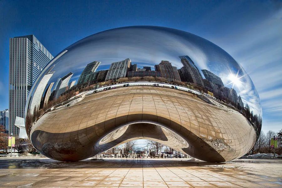 1. Explore Millennium Park and Cloud Gate (The Bean)