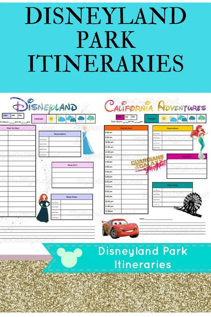 1. Planning Your Disneyland California Trip