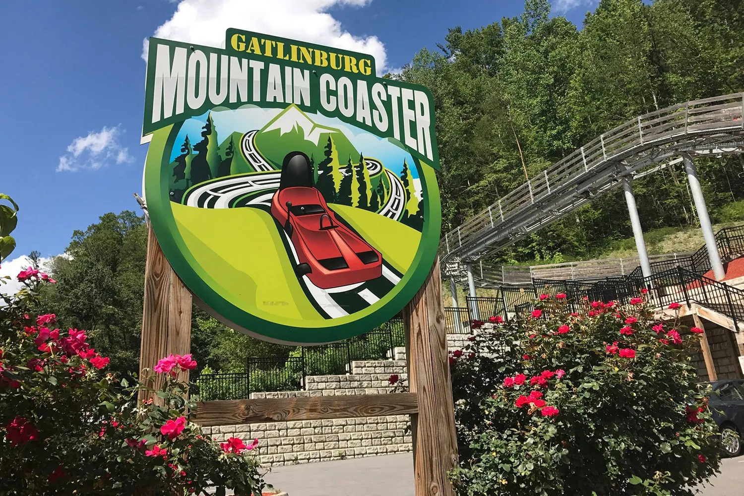 10. Ride a Mountain Coaster in Gatlinburg