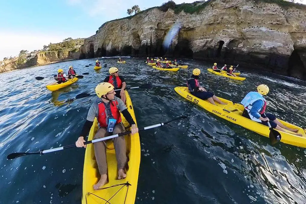 11. Kayak at La Jolla Sea Caves