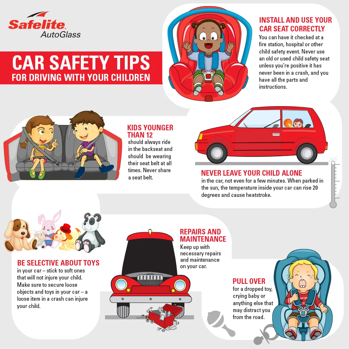 12. Prioritize Safety During Stops and Driving