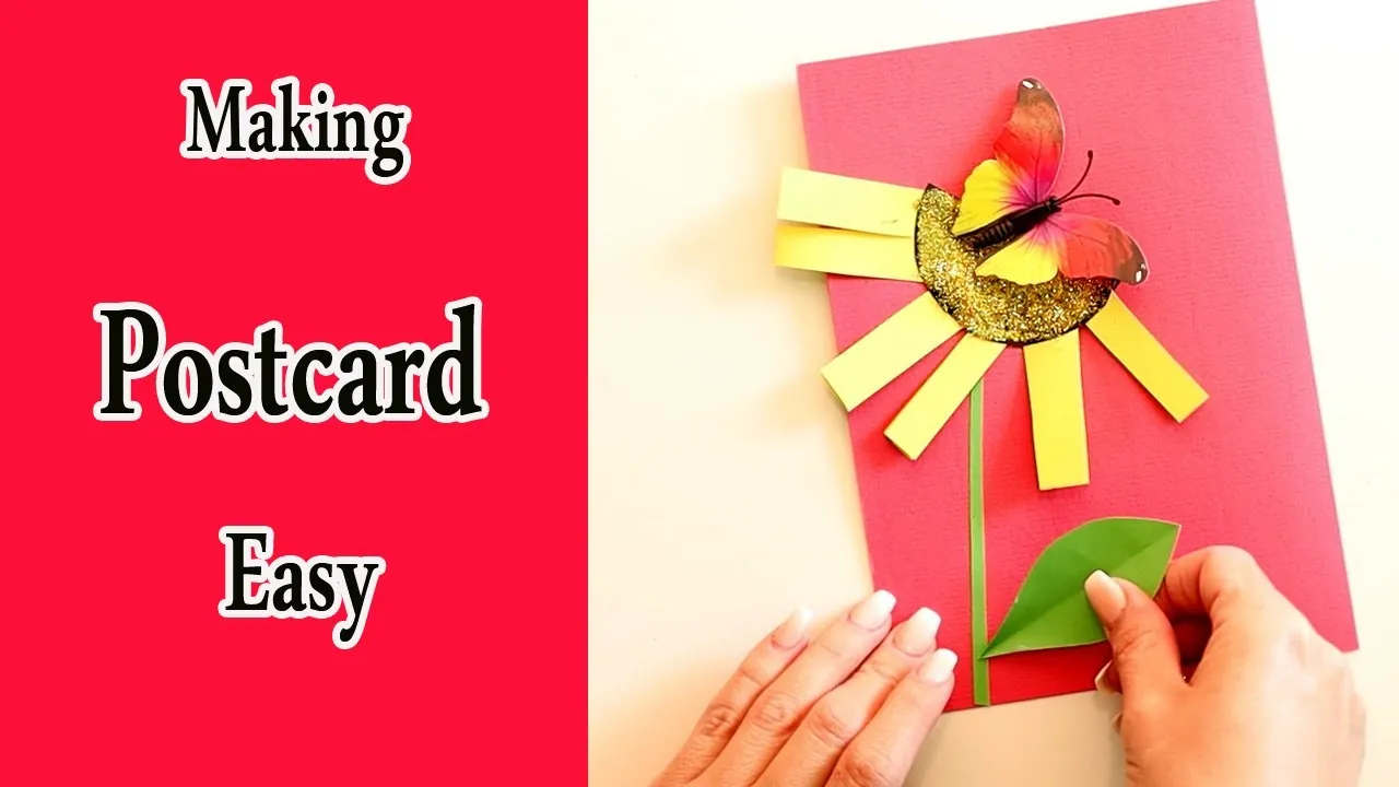 15. DIY Postcard Creation