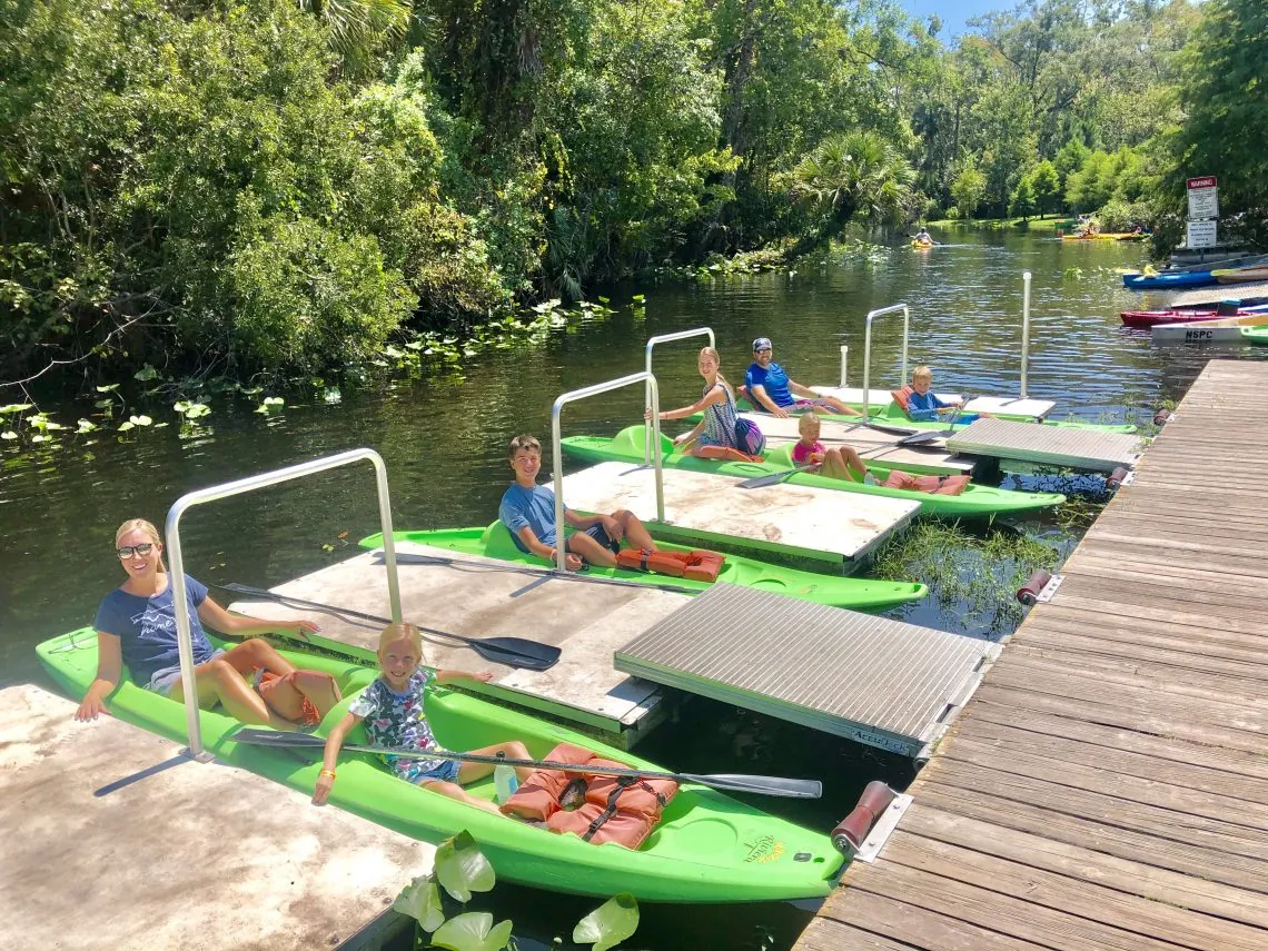 16. Kayak or Canoe at Wekiva Island