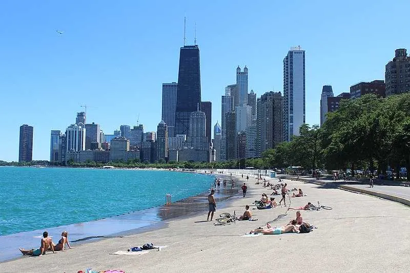 16. Relax at Oak Street Beach or North Avenue Beach