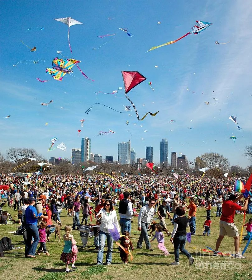 18. Attend Kite Festival at Zilker Park (Spring)