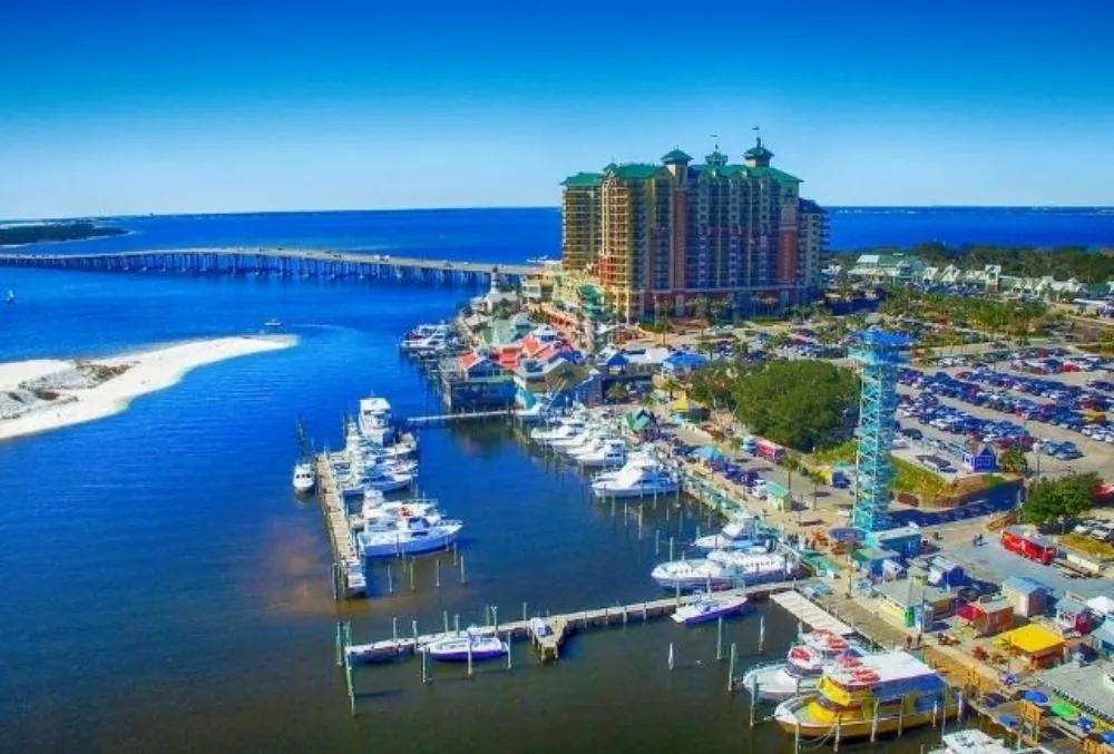 2. Explore Destin Harbor Boardwalk