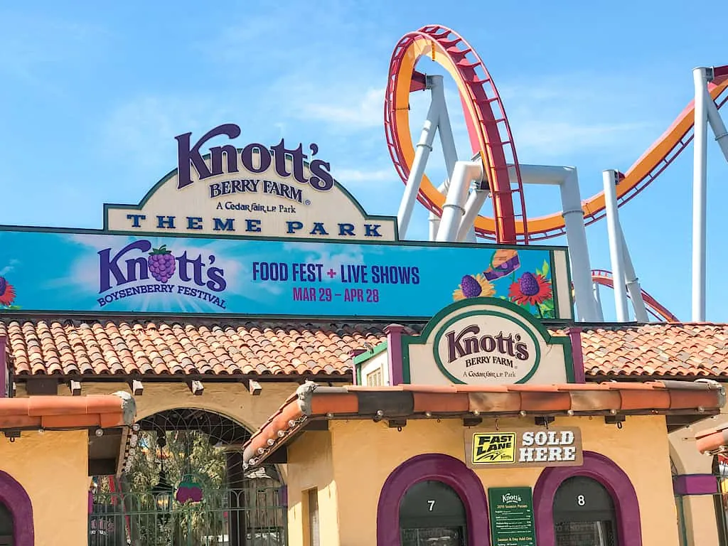 2. Knott’s Berry Farm