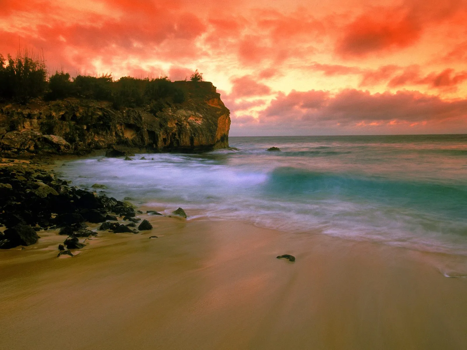 20. Take a Sunset Stroll on Shipwreck Beach