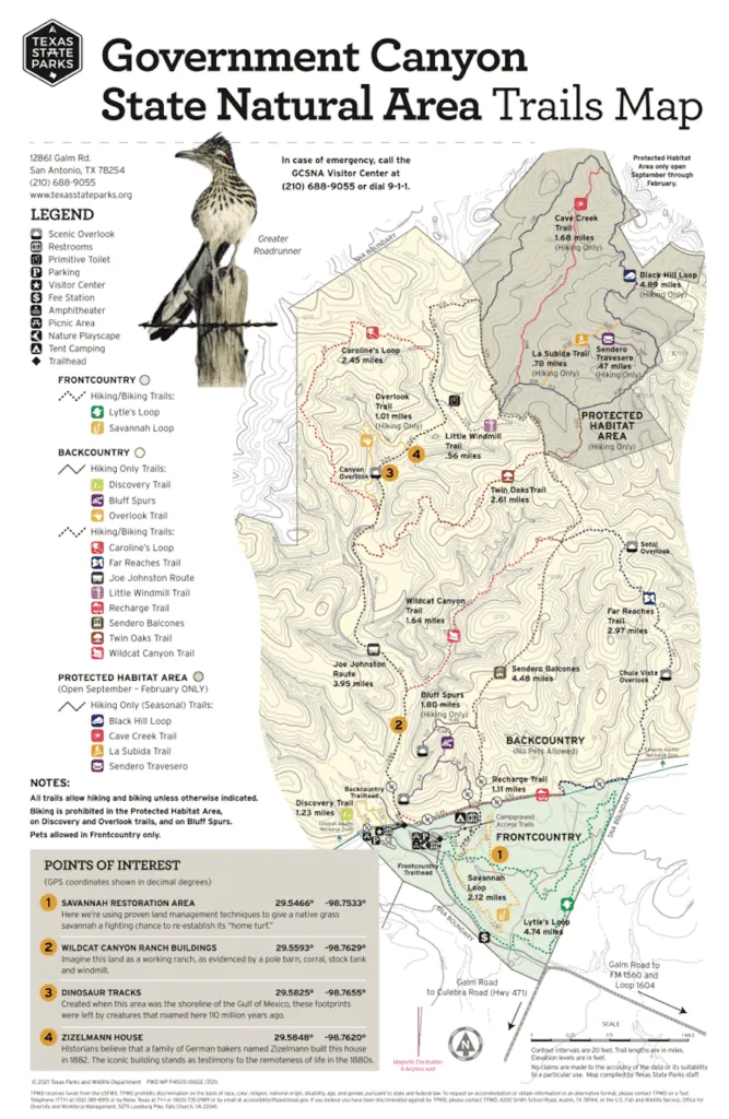 20. Visit Government Canyon State Natural Area