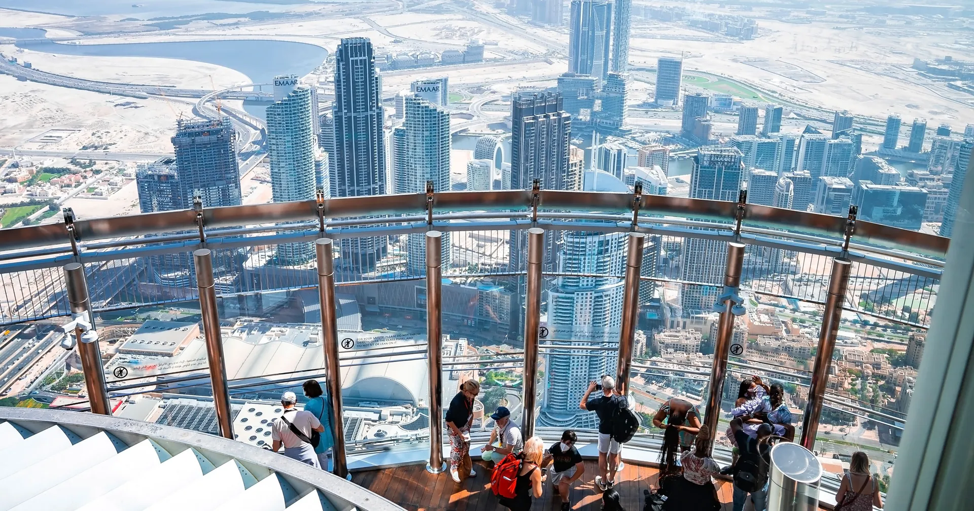 27. Burj Khalifa Observation Deck Visit