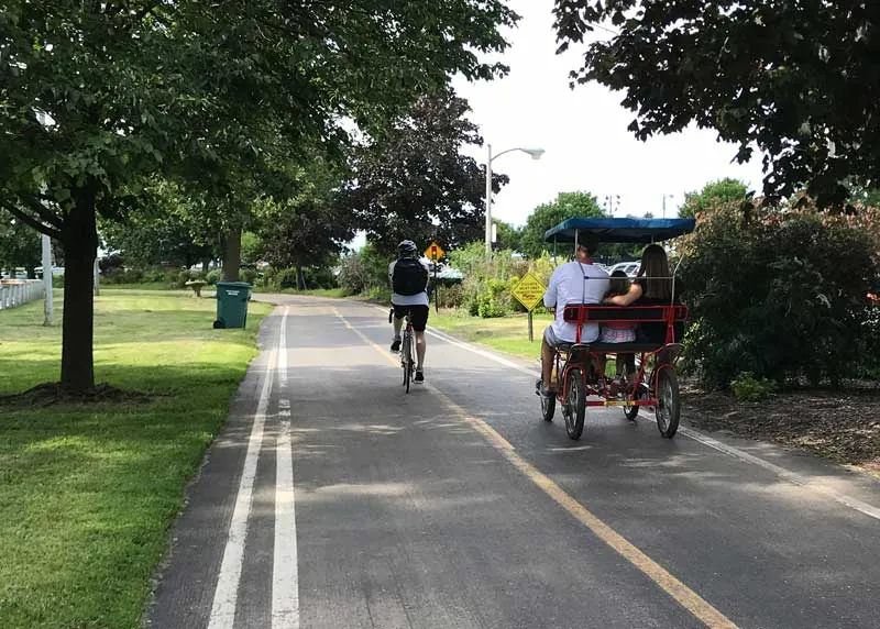 27. Take a Bike Ride Along The Lakefront Trail (Bike Rentals Available)