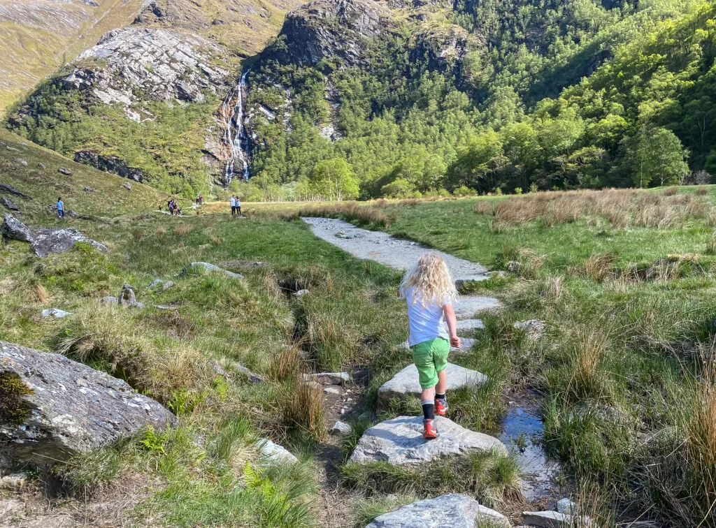 4. Hike to Steall Falls and Nevis Gorge