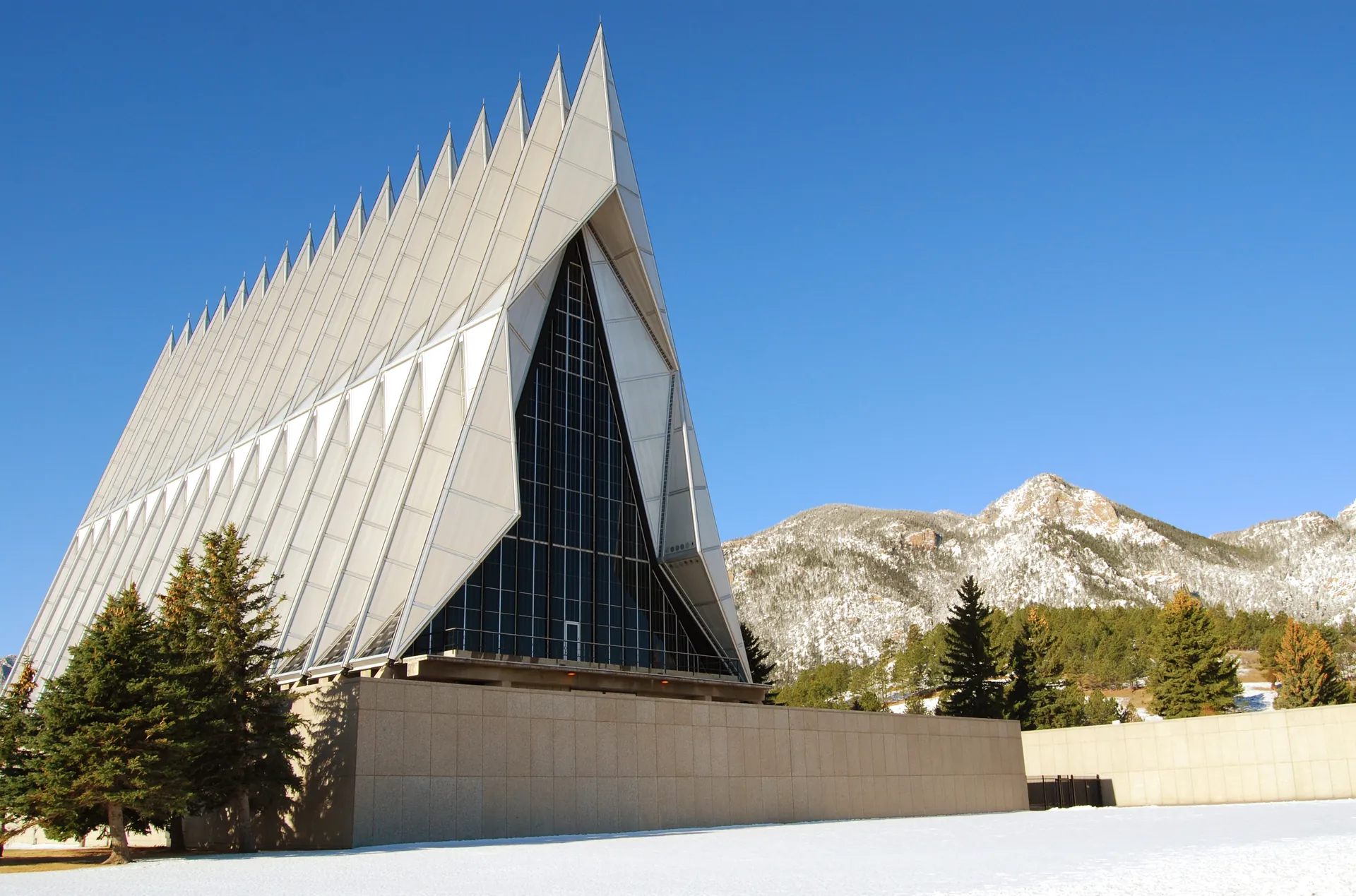 4. U.S. Air Force Academy Chapel and Visitor Center