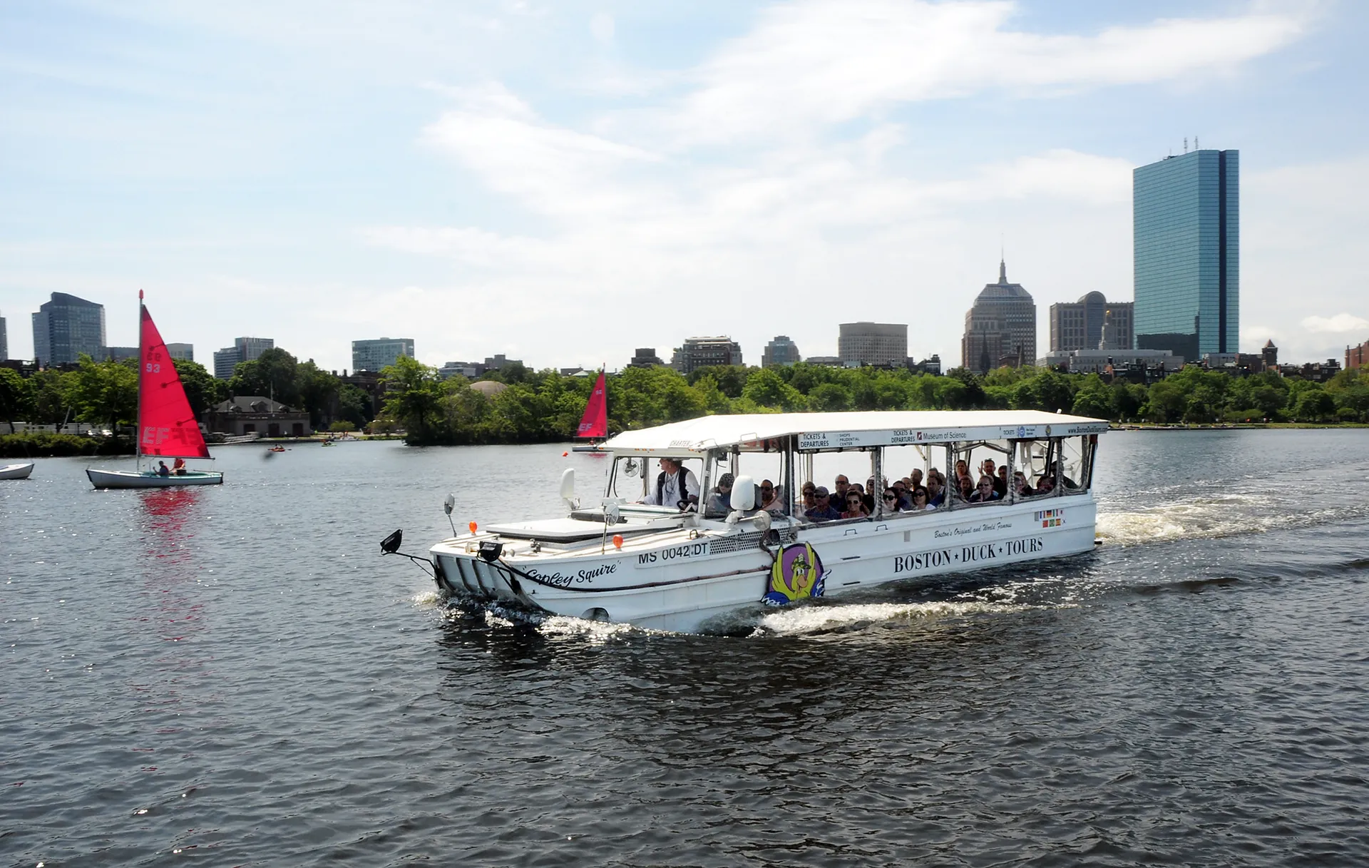 6. Go on a Boston Duck Tour