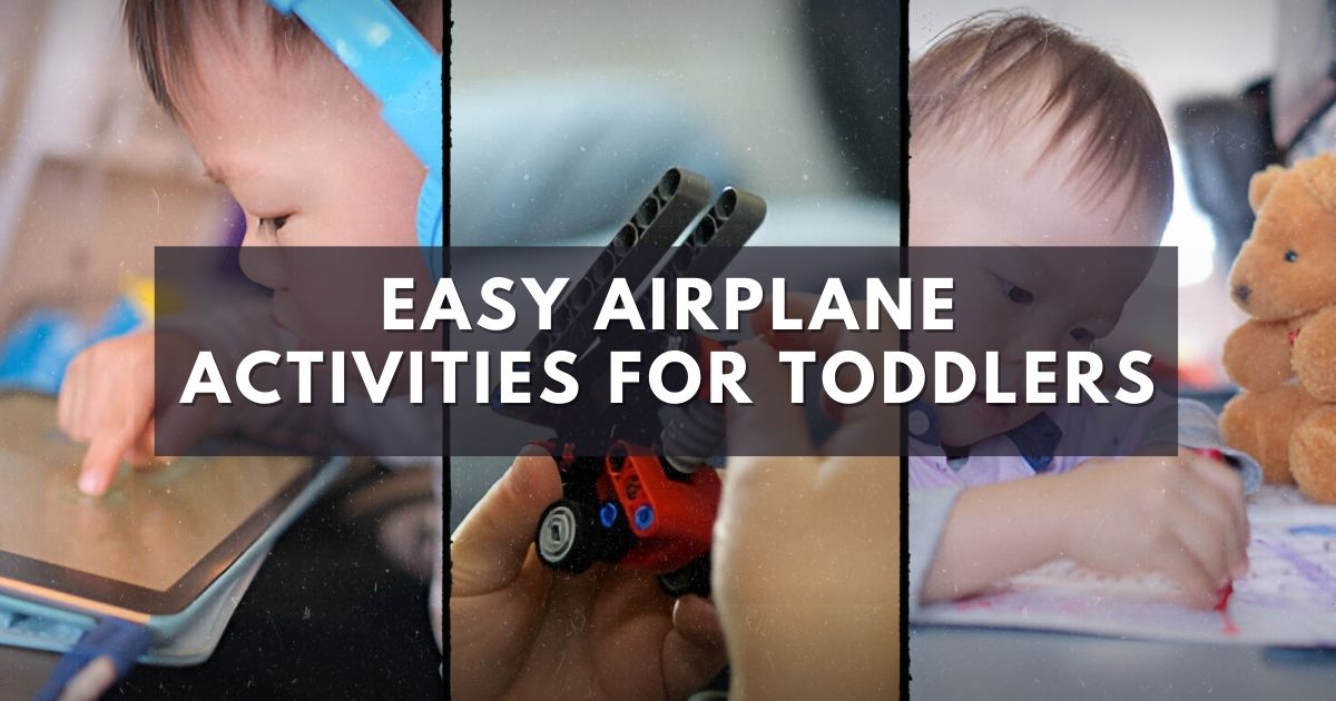 Easy Airplane Activities for Toddlers