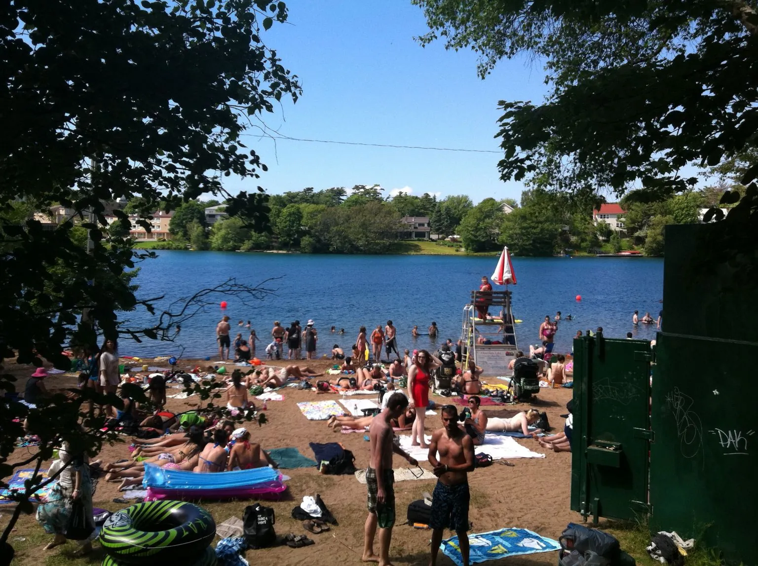 8. Cool Off at Chocolate Lake Beach