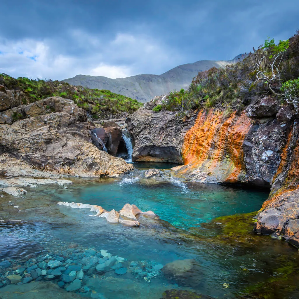 8. Explore Fairy Pools on the Isle of Skye