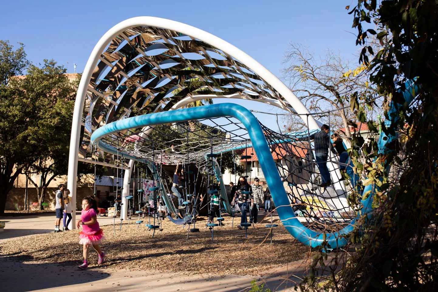 9. Play at Hemisfair Park