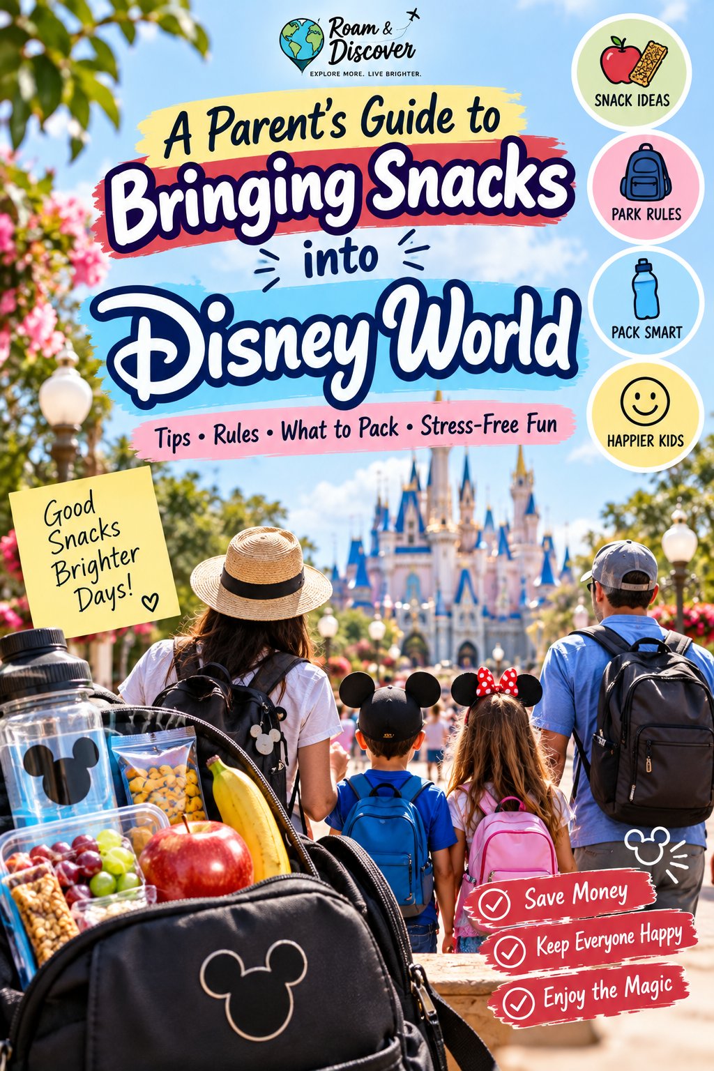 A Parent’s Guide to Bringing Snacks into Disney World
