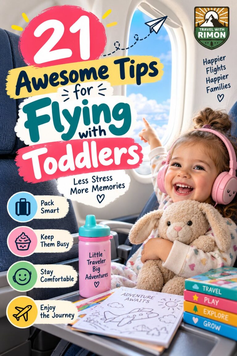 21 Awesome Tips for Flying with Toddlers