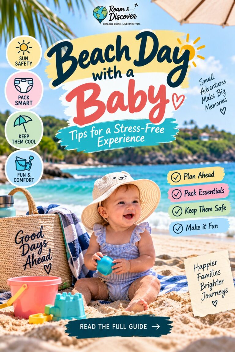 Beach Day with a Baby: Tips for a Stress-Free Experience