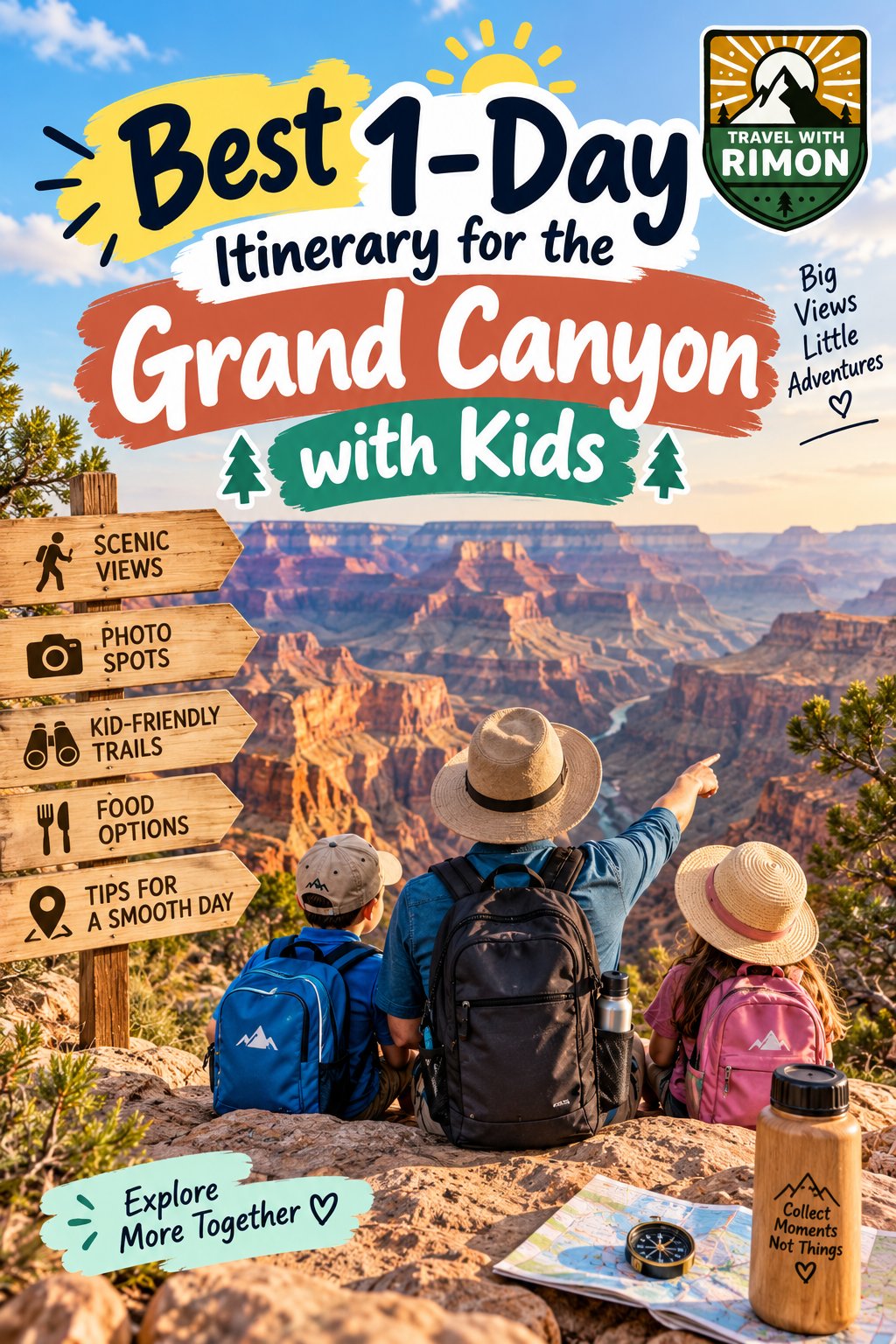 Best 1-Day Itinerary for the Grand Canyon with Kids
