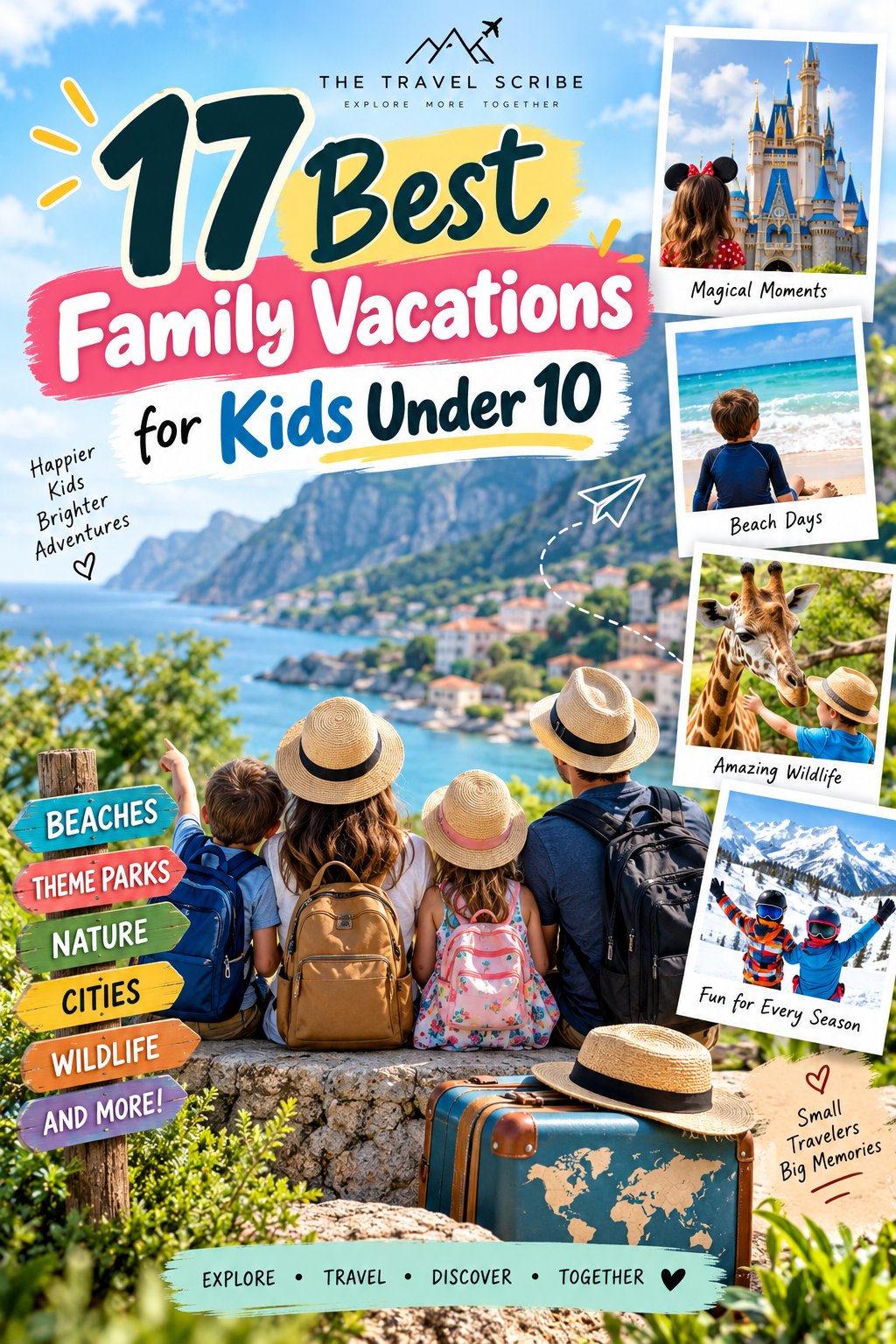 17 Best Family Vacations for Kids Under 10