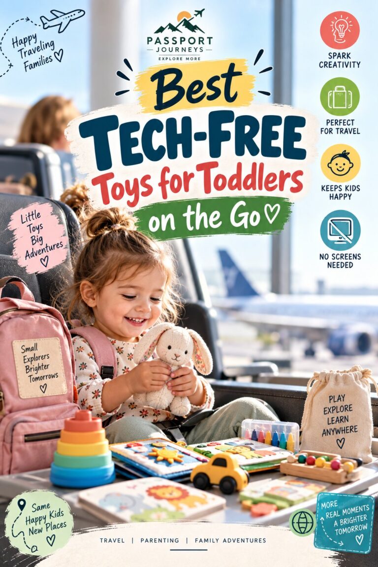 Best Tech-Free Toys for Toddlers on the Go