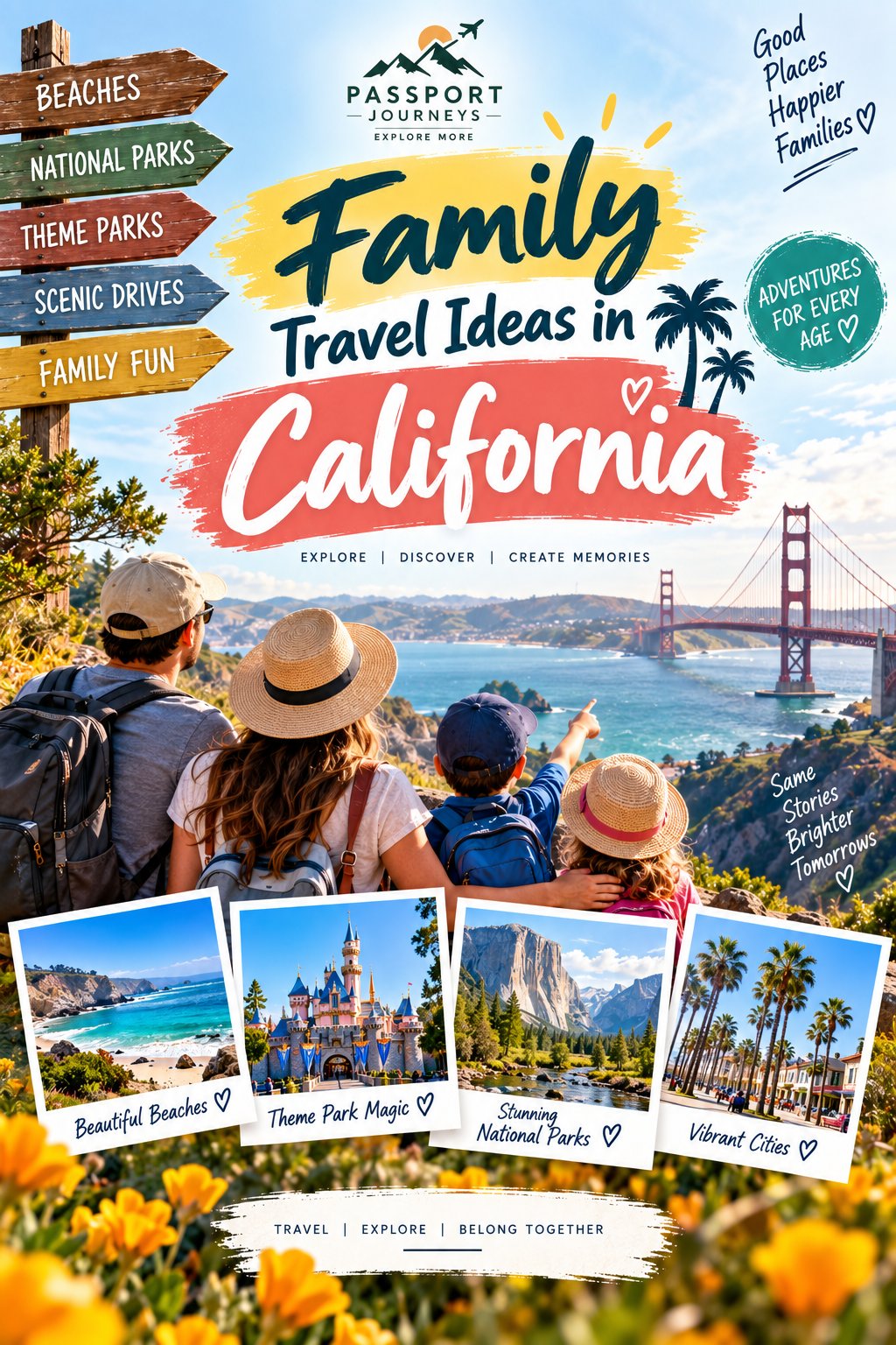 Family Travel Ideas in California