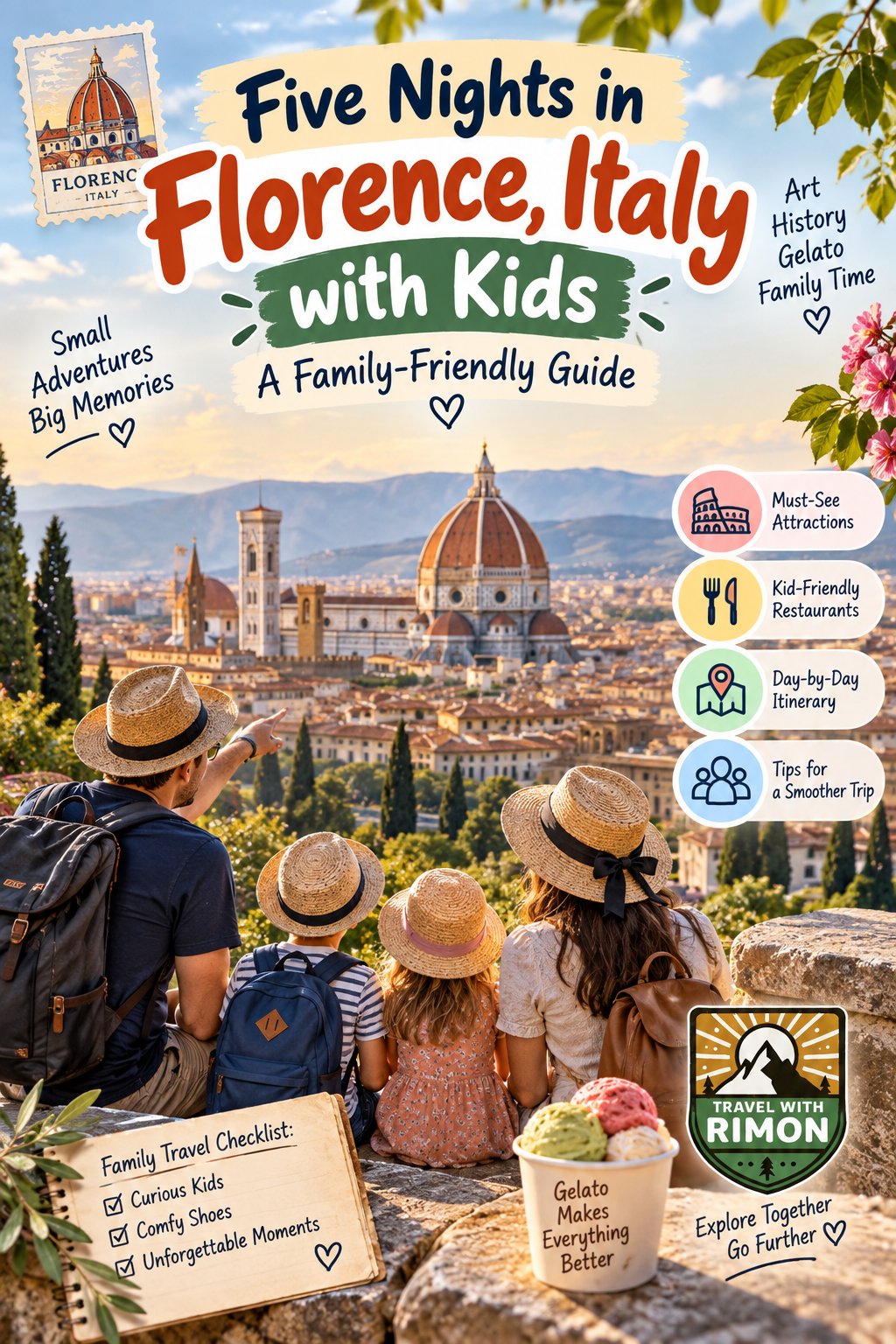 Five Nights in Florence, Italy with Kids: A Family-Friendly Guide