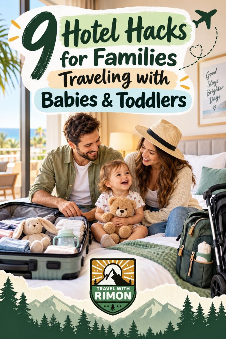 9 Hotel Hacks for Families Traveling with Babies & Toddlers