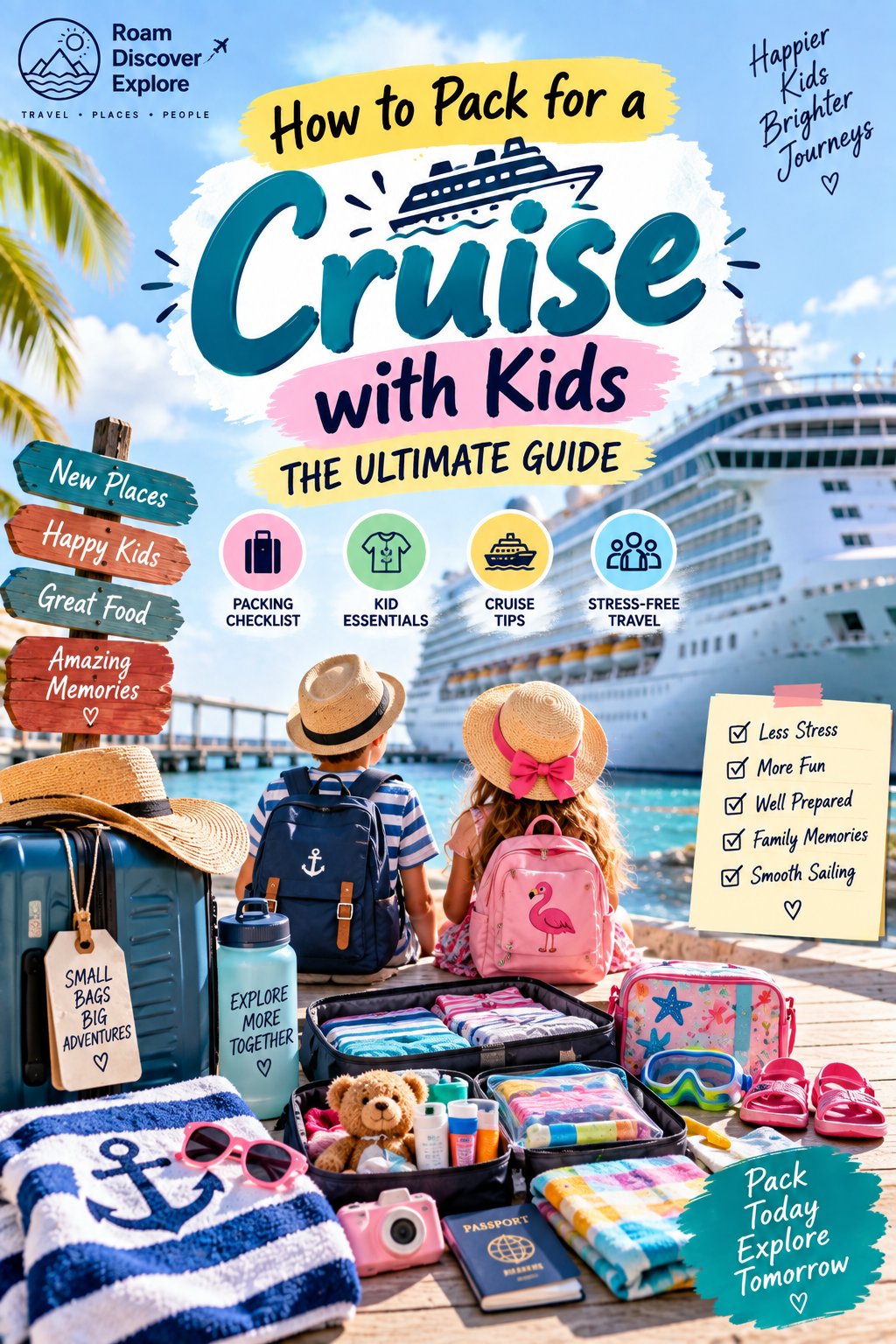 How to Pack for a Cruise with Kids: The Ultimate Guide