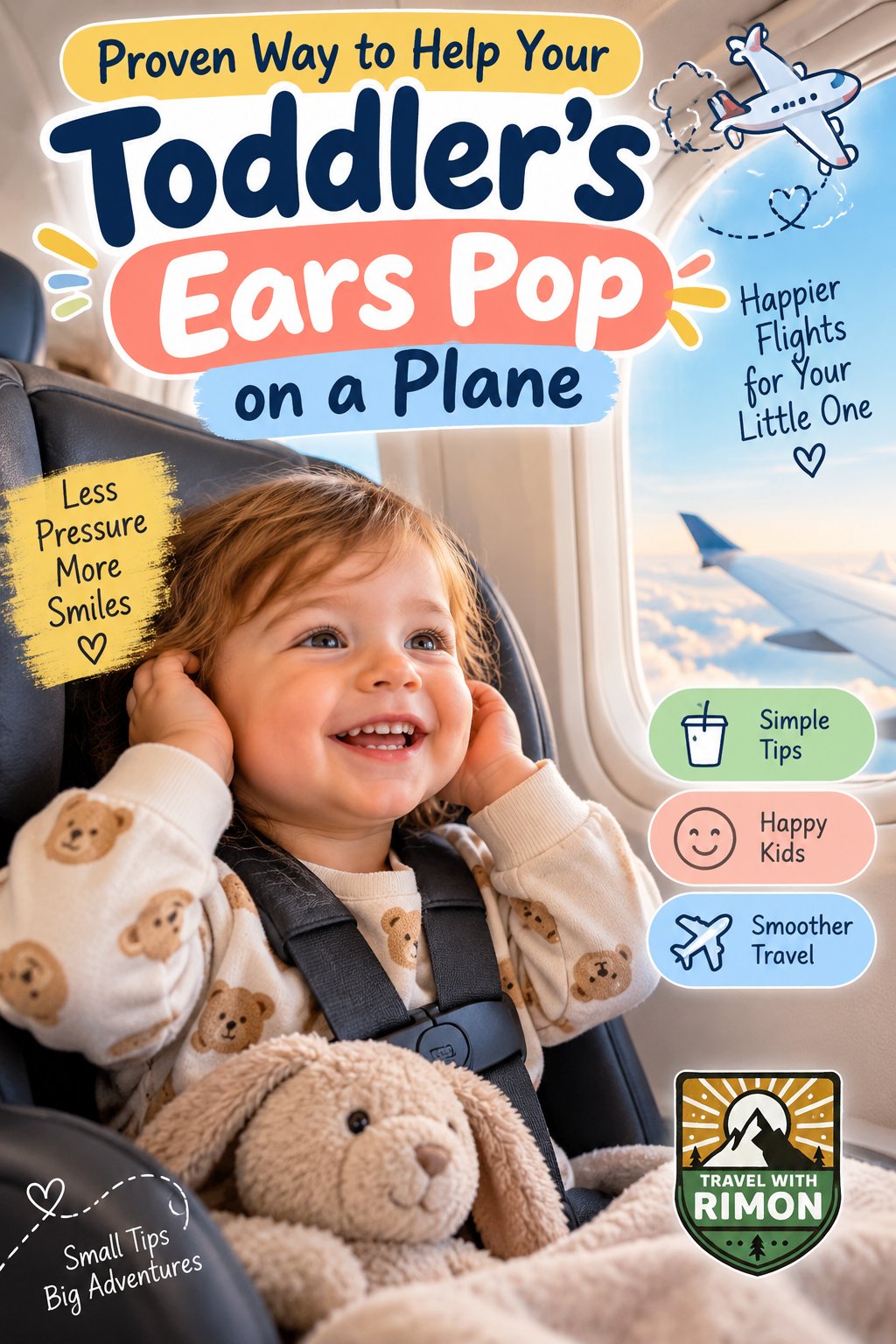 Proven Way to Help Your Toddler's Ears Pop on a Plane