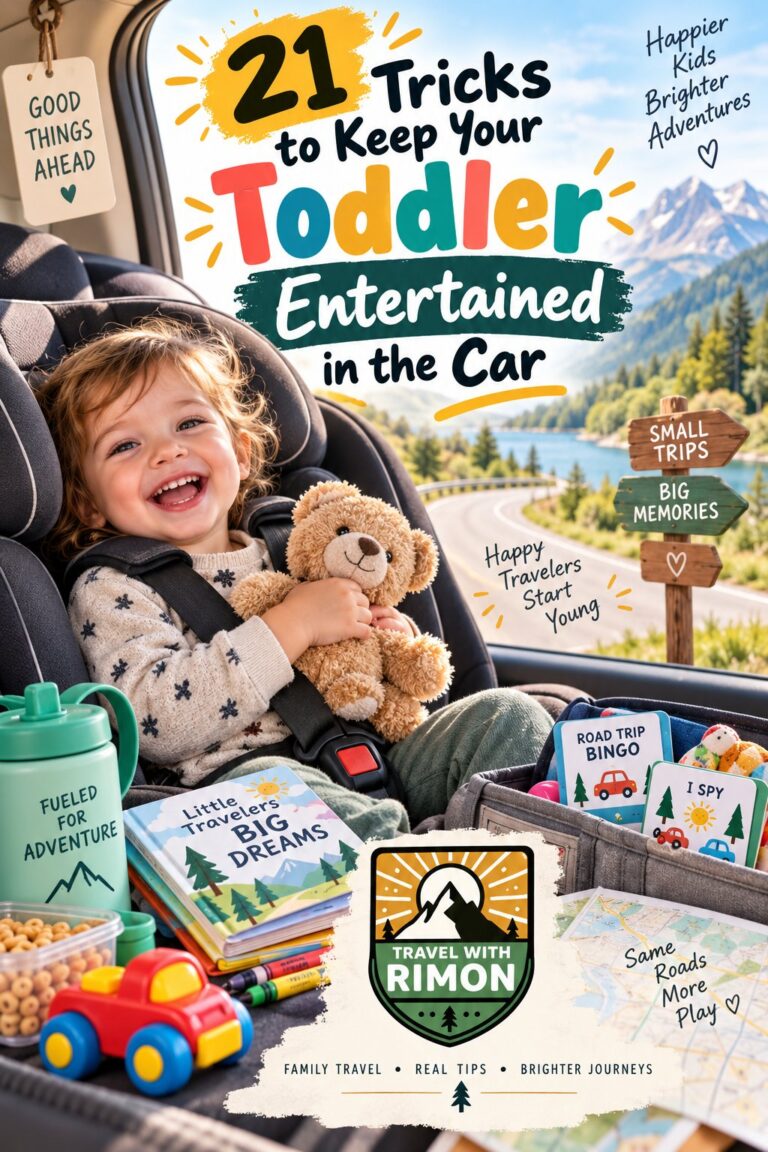 21 Tricks to Keep Your Toddler Entertained in the Car