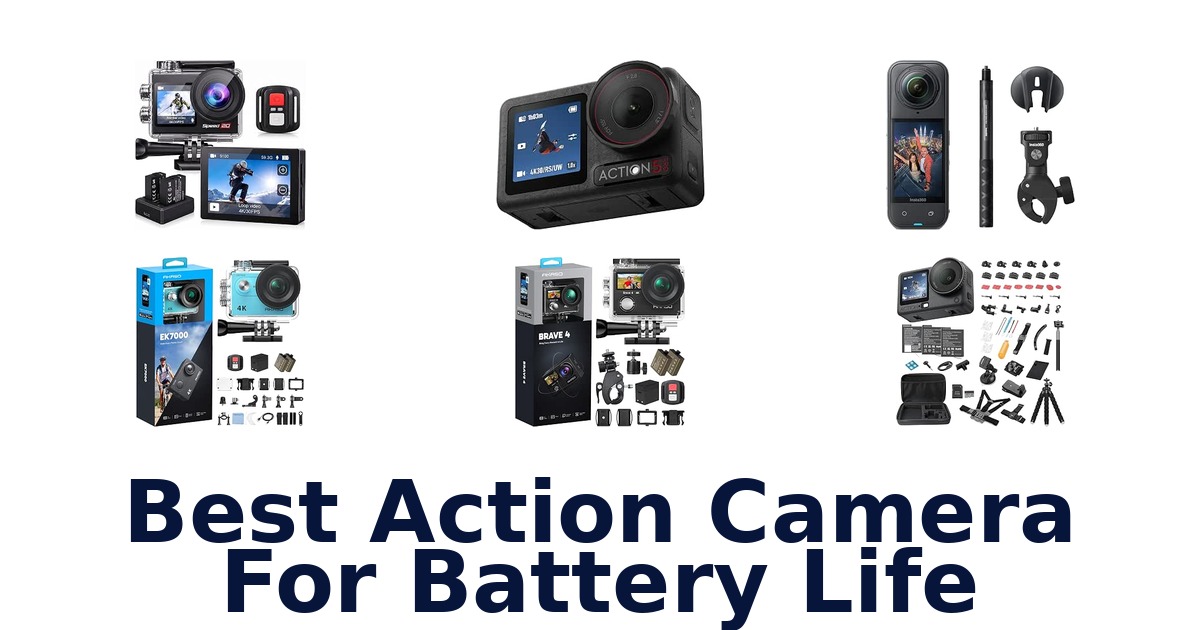 Best Action Camera For Battery Life