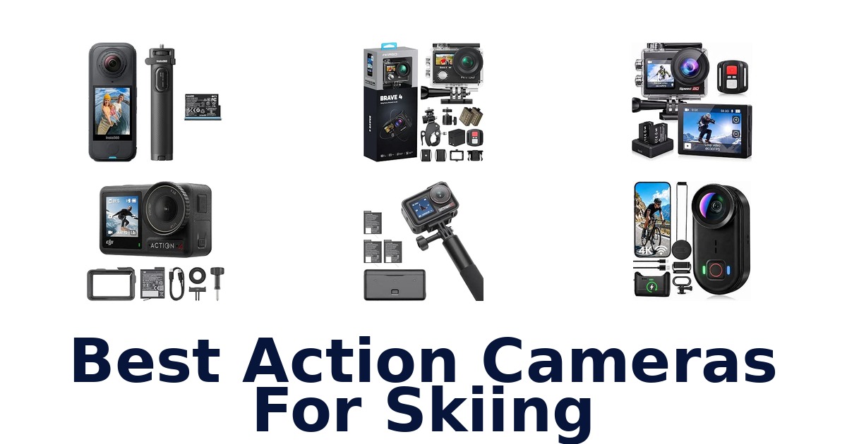 Best Action Cameras For Skiing
