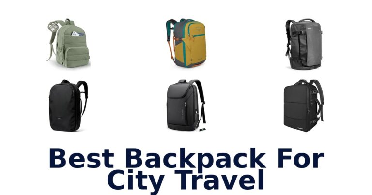 Best Backpack For City Travel
