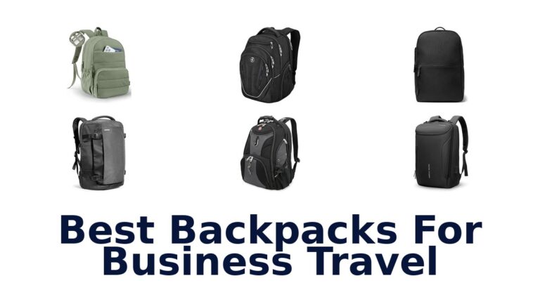 Best Backpacks For Business Travel