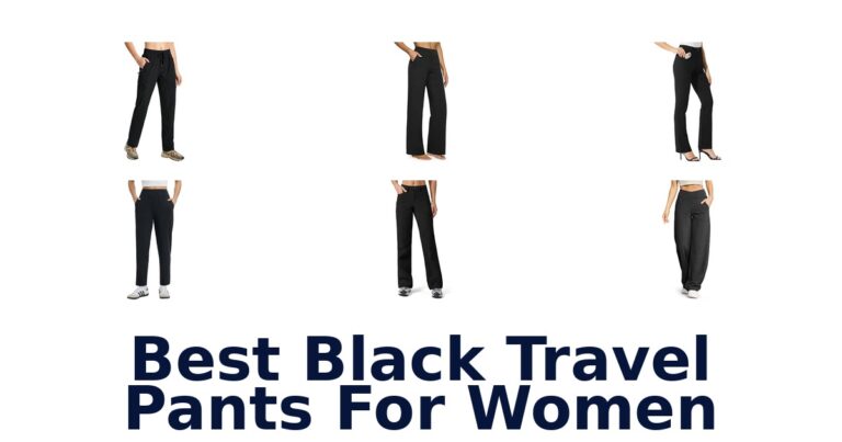 Best Black Travel Pants For Women