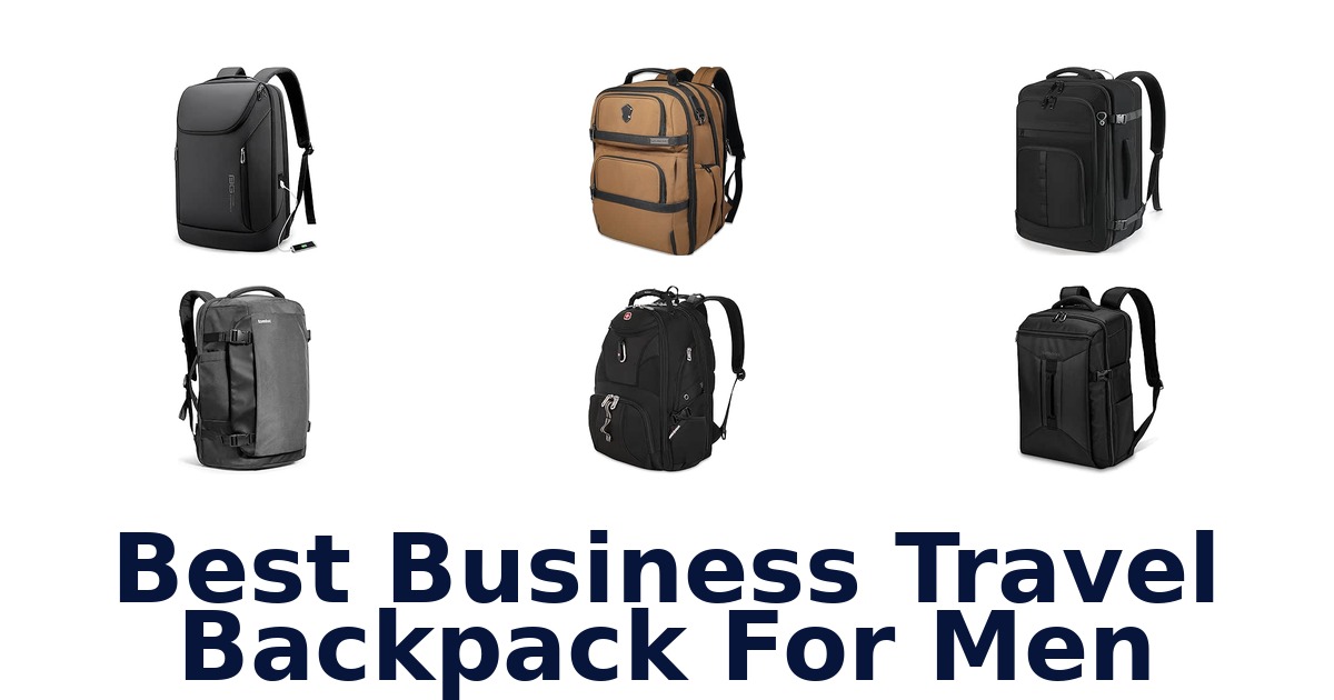 Best Business Travel Backpack For Men
