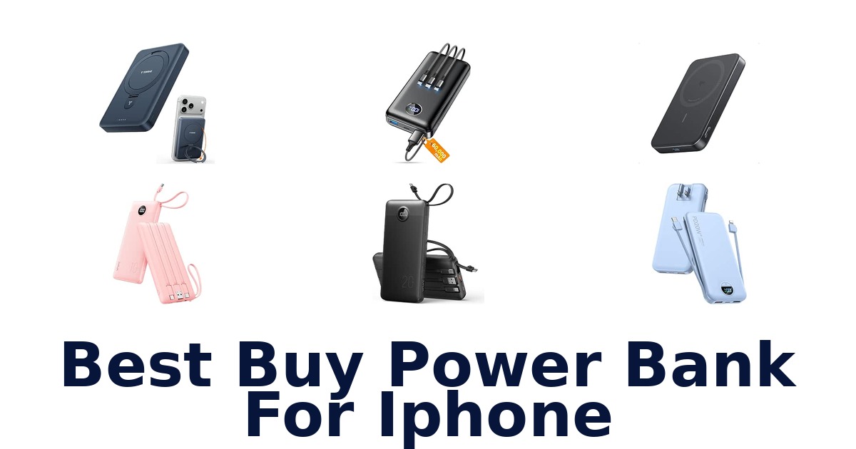 Best Buy Power Bank For iPhone